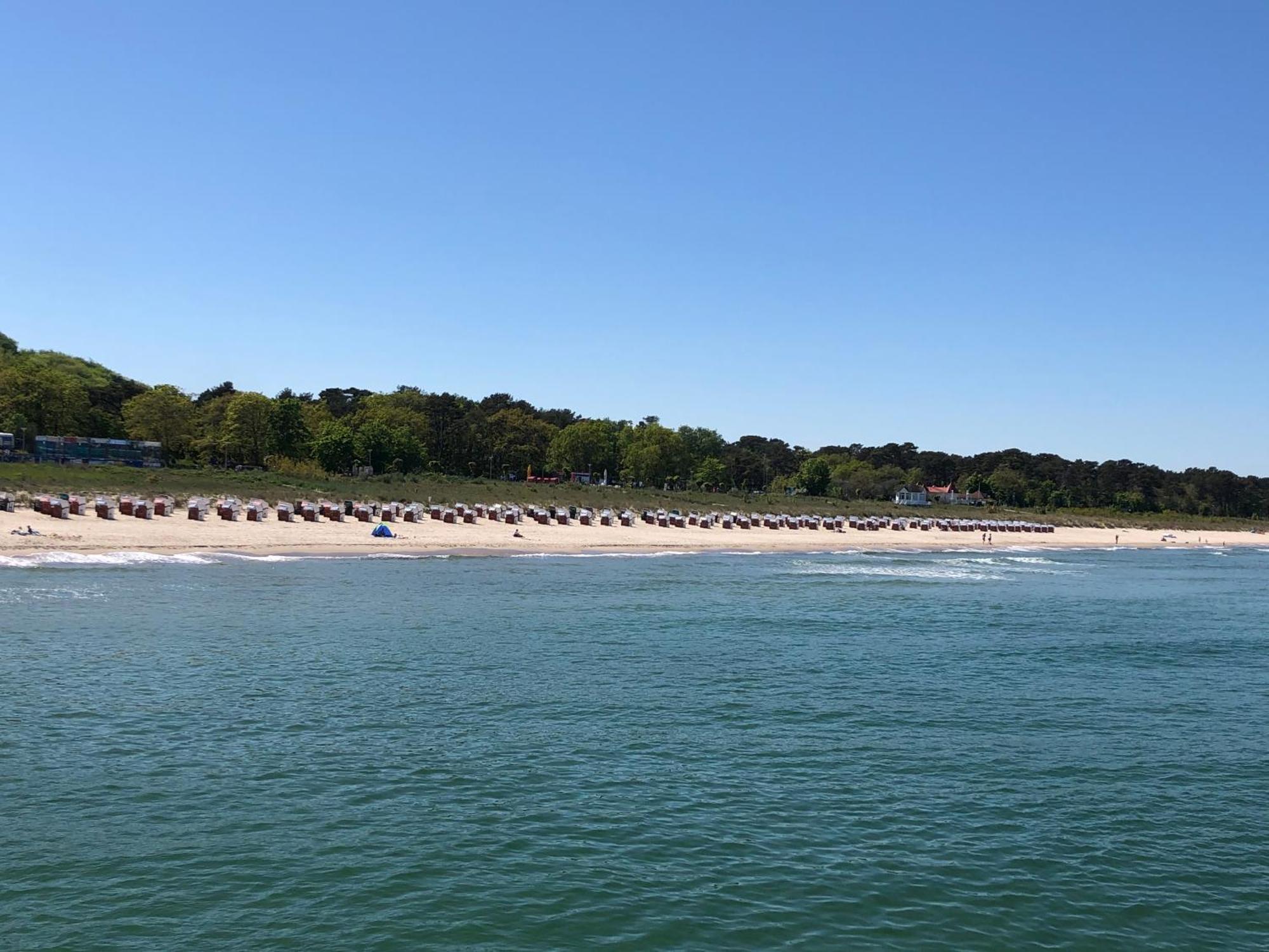 Ostseeurlaub-Goehren Ferienwohnung Sanddollar Im Haus Strandeck Eksteriør billede